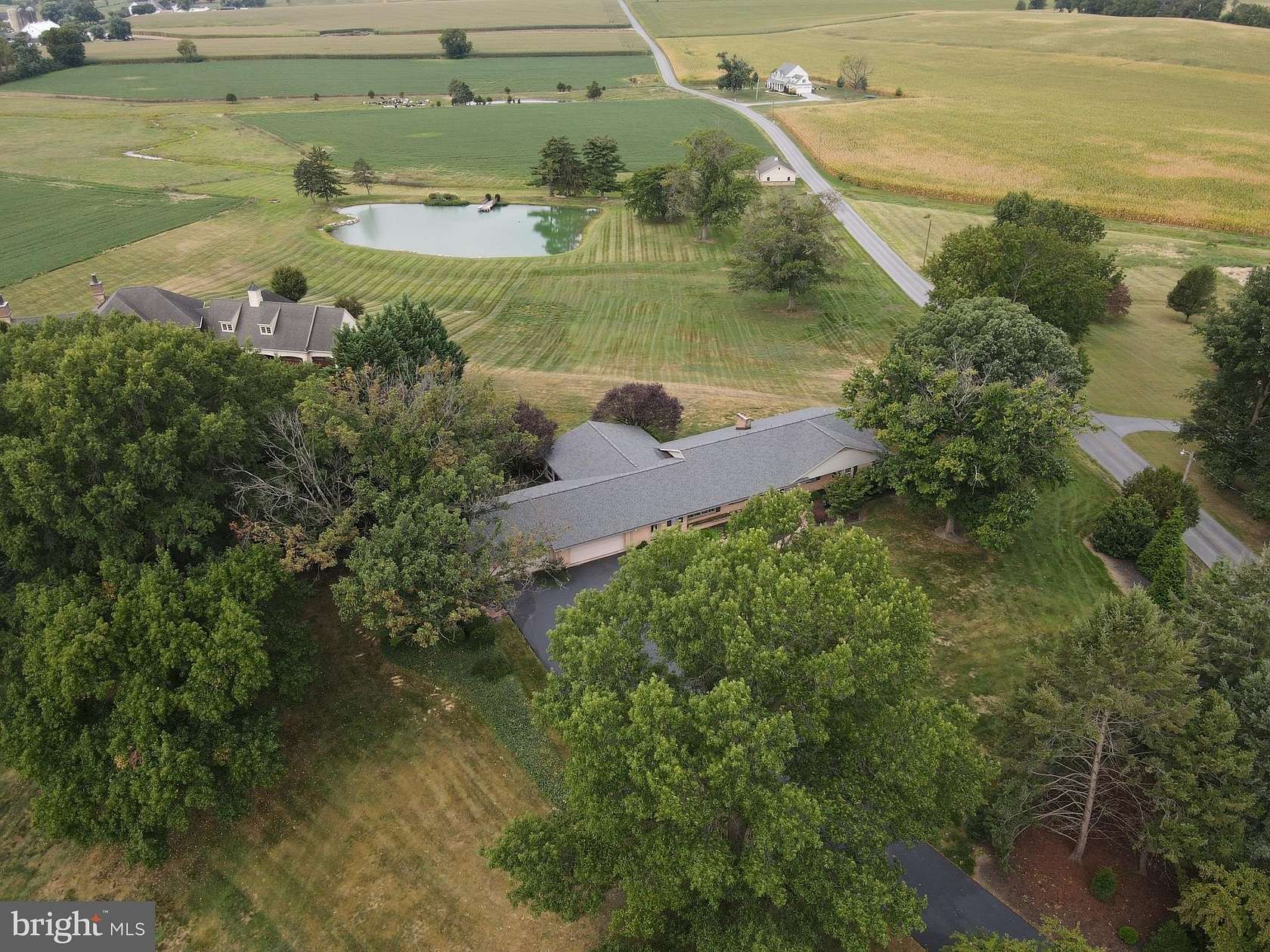 5 Acres of Residential Land with Home for Auction in Mount Joy, Pennsylvania