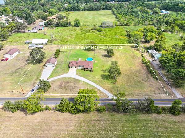 3 Acres of Residential Land with Home for Sale in Grove, Oklahoma