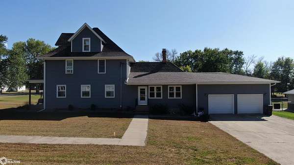 3 Acres of Residential Land with Home for Sale in Goldfield, Iowa