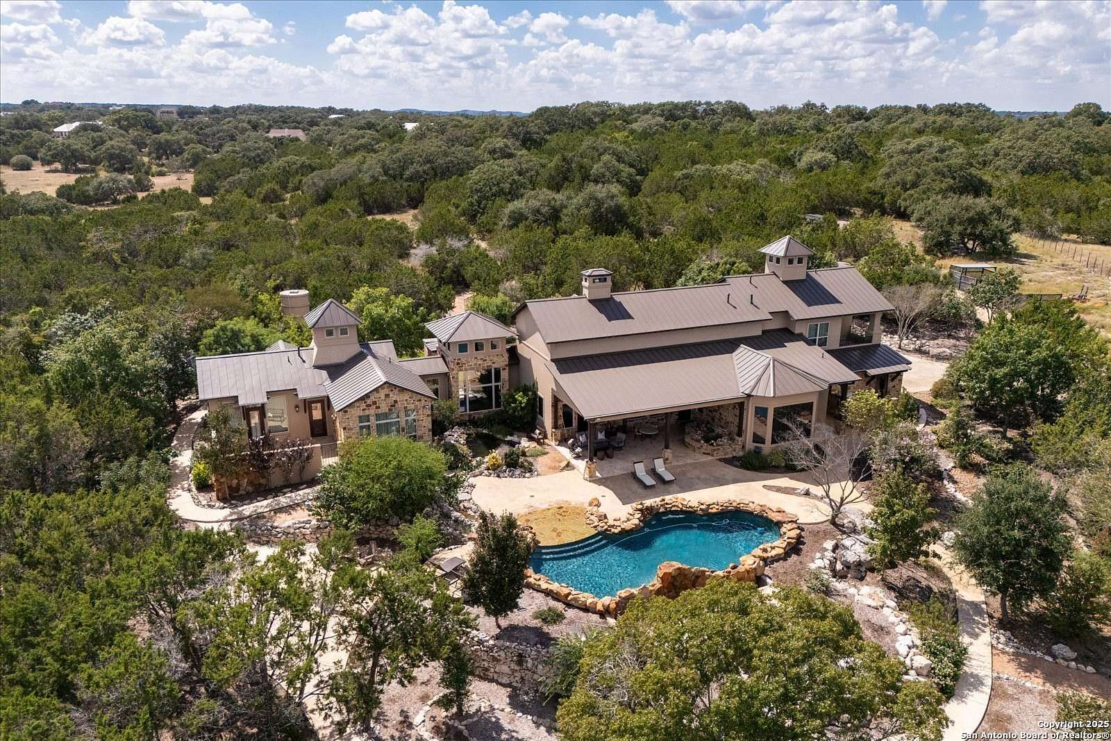 11.5 Acres of Land with Home for Sale in Boerne, Texas