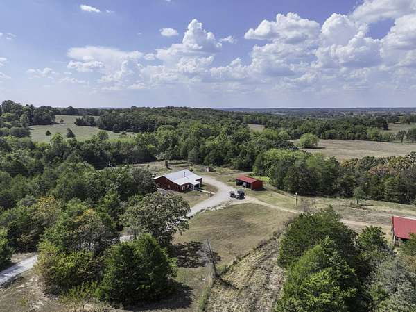 100 Acres of Land with Home for Sale in Ava, Missouri