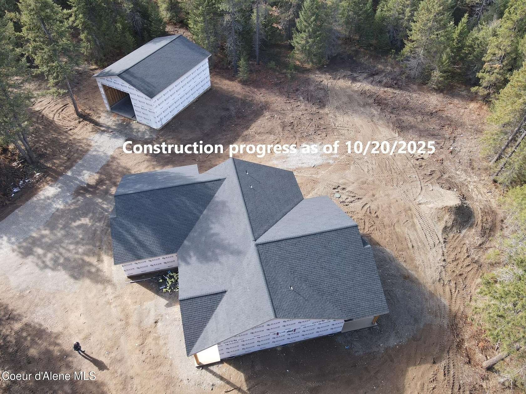 5 Acres of Residential Land with Home for Sale in Spirit Lake, Idaho