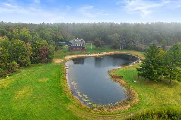 25 Acres of Recreational Land with Home for Sale in Grand Marsh, Wisconsin