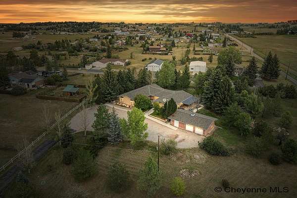 3.45 Acres of Land with Home for Sale in Cheyenne, Wyoming