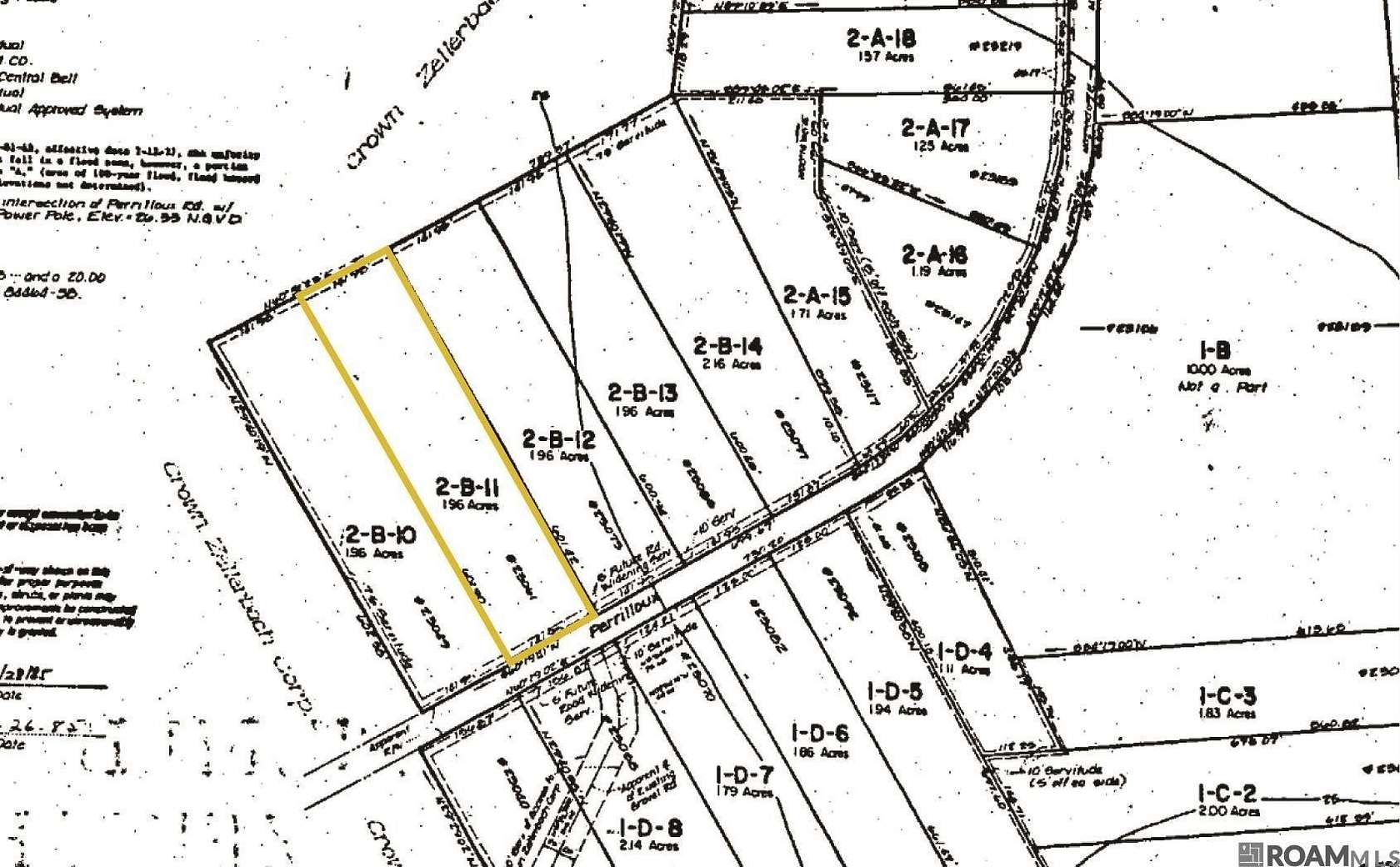 2 Acres of Land for Sale in Livingston, Louisiana