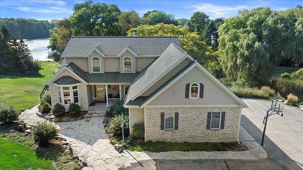 3 Acres of Residential Land with Home for Sale in Fredonia, Wisconsin