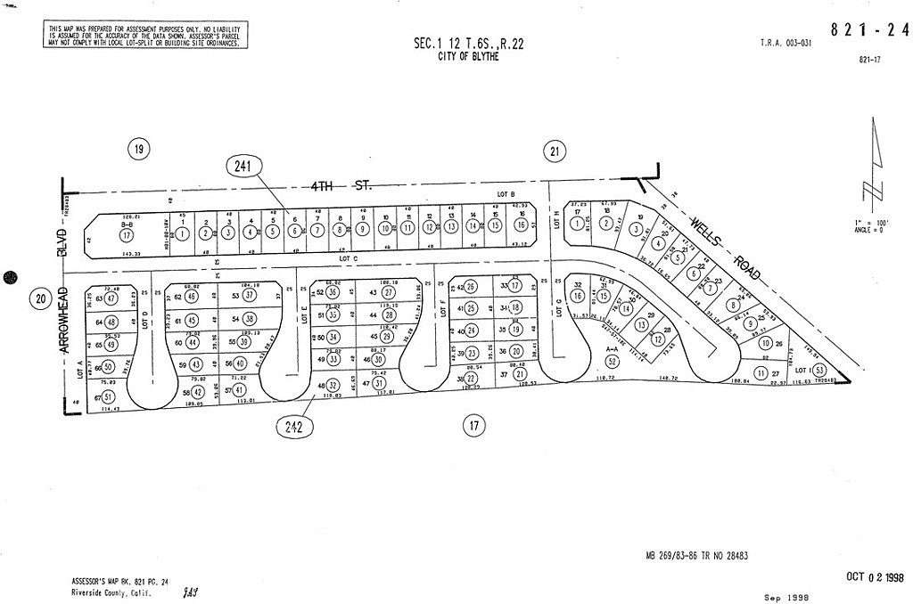 0.12 Acres of Residential Land for Sale in Blythe, California