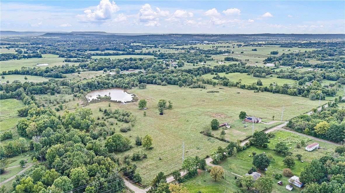40 Acres of Recreational Land with Home for Sale in Altus, Arkansas
