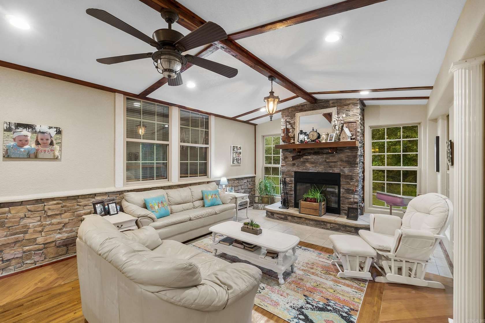 12.2 Acres of Land with Home for Sale in Romance, Arkansas