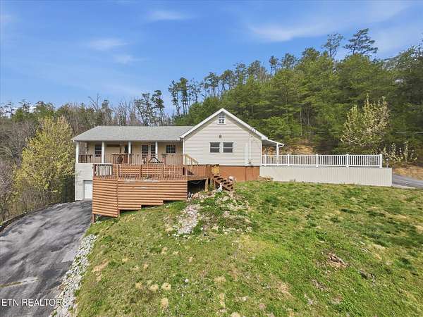 3 Acres of Land with Home for Sale in Sevierville, Tennessee