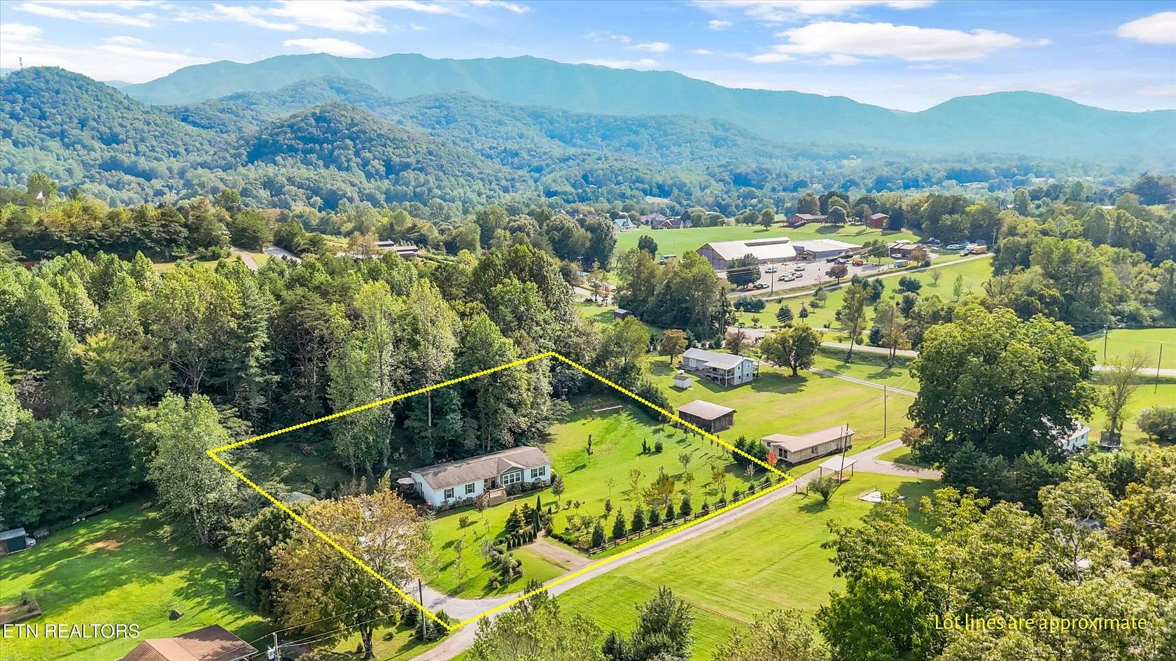 1.6 Acres of Residential Land with Home for Sale in Townsend, Tennessee