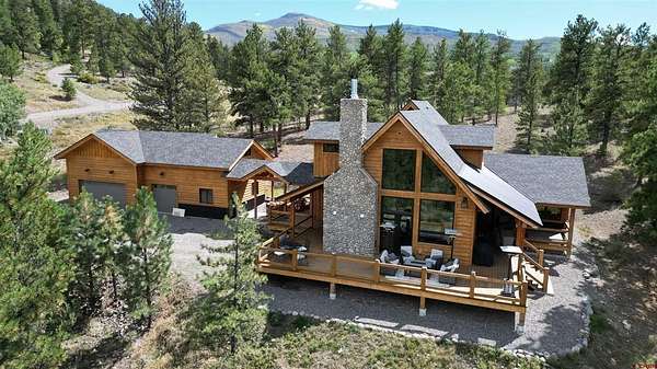 2.4 Acres of Residential Land with Home for Sale in South Fork, Colorado