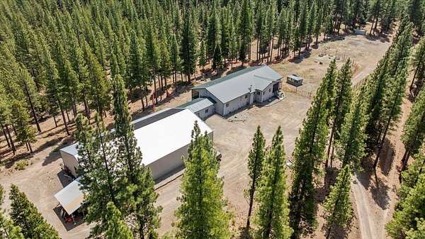 36.7 Acres of Land with Home for Sale in Blairsden, California