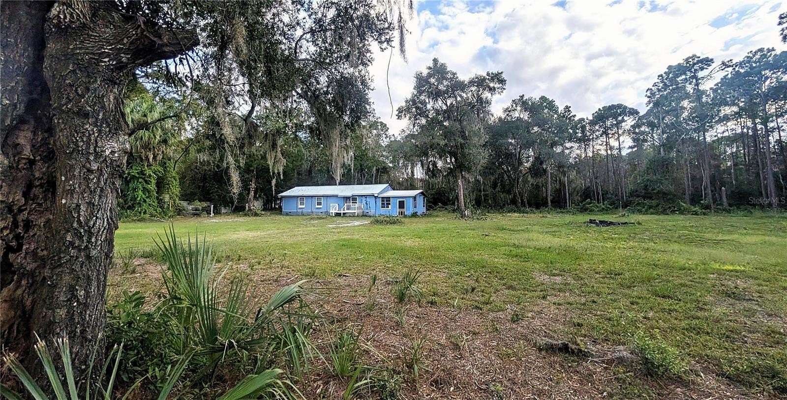 5 Acres of Residential Land with Home for Sale in Georgetown, Florida