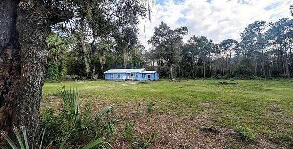 5 Acres of Residential Land with Home for Sale in Georgetown, Florida