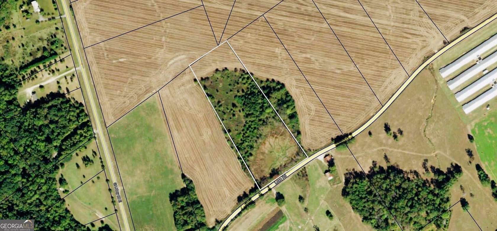 9.4 Acres of Land for Sale in Comer, Georgia