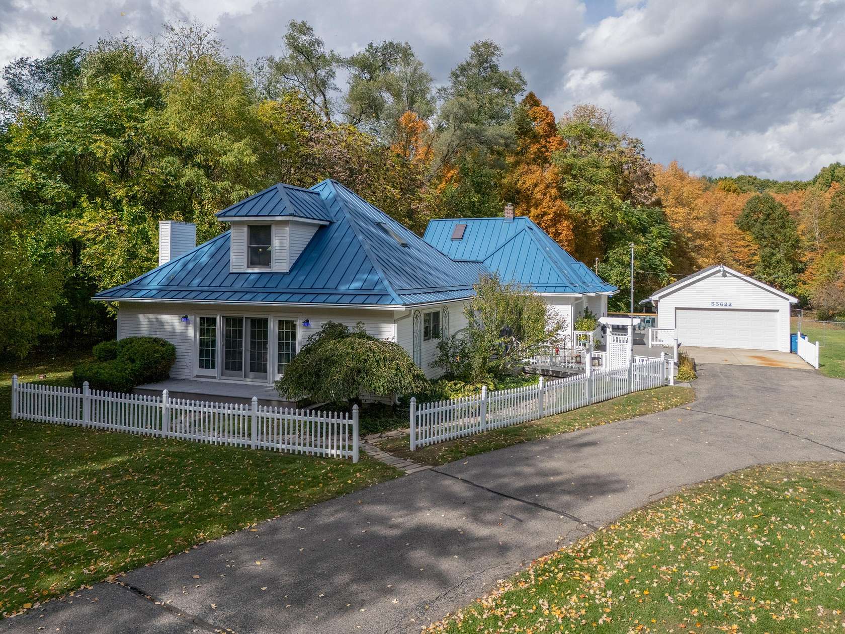 5.1 Acres of Residential Land with Home for Sale in Lawrence, Michigan