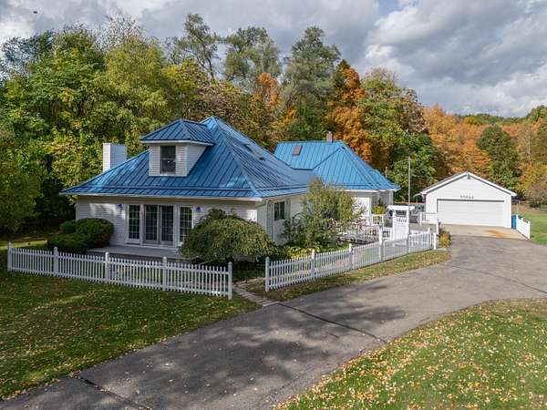 5.1 Acres of Residential Land with Home for Sale in Lawrence, Michigan