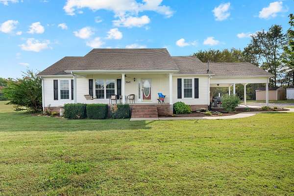 10.2 Acres of Land with Home for Sale in Lewisburg, Tennessee