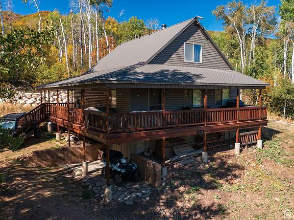 2 Acres of Residential Land with Home for Sale in Huntsville, Utah