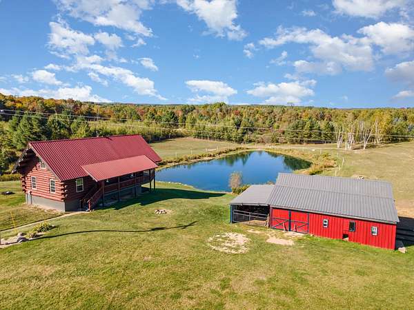 5 Acres of Land with Home for Sale in Tustin, Michigan