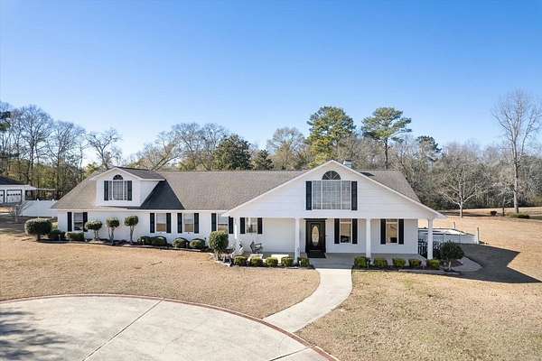 14.5 Acres of Recreational Land with Home for Sale in Andalusia, Alabama