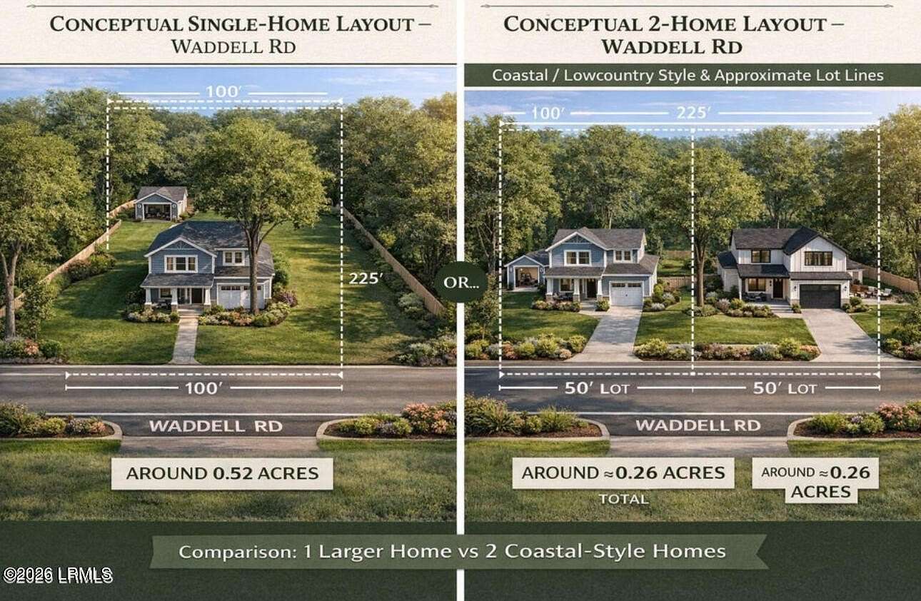 1.89 Acres of Residential Land for Sale in Port Royal, South Carolina