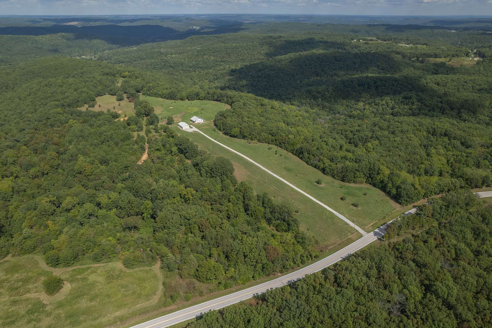 18.7 Acres of Recreational Land with Home for Sale in Cassville, Missouri