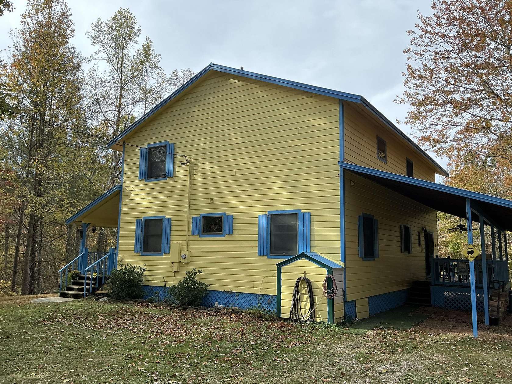 3.84 Acres of Residential Land with Home for Sale in Cosby, Tennessee