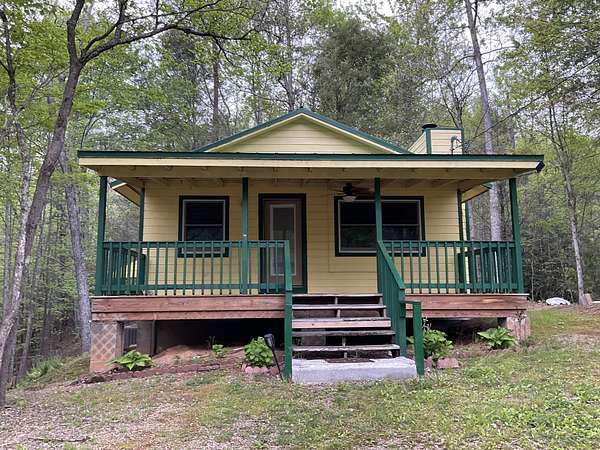 3.84 Acres of Land with Home for Sale in Cosby, Tennessee