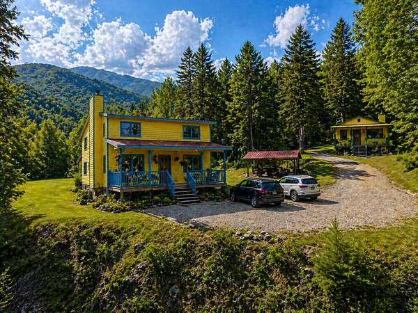 3.84 Acres of Land with Home for Sale in Cosby, Tennessee