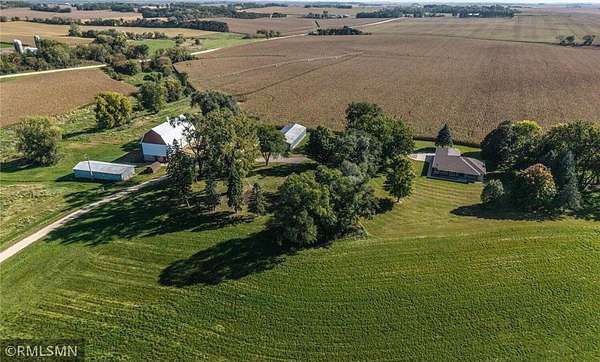 11.5 Acres of Land with Home for Sale in Sciota Township, Minnesota