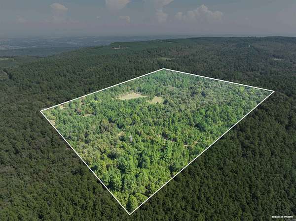 40 Acres of Recreational Land with Home for Sale in Paris, Arkansas