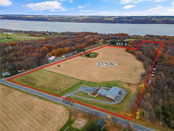 29.5 Acres of Improved Land for Sale in Interlaken, New York