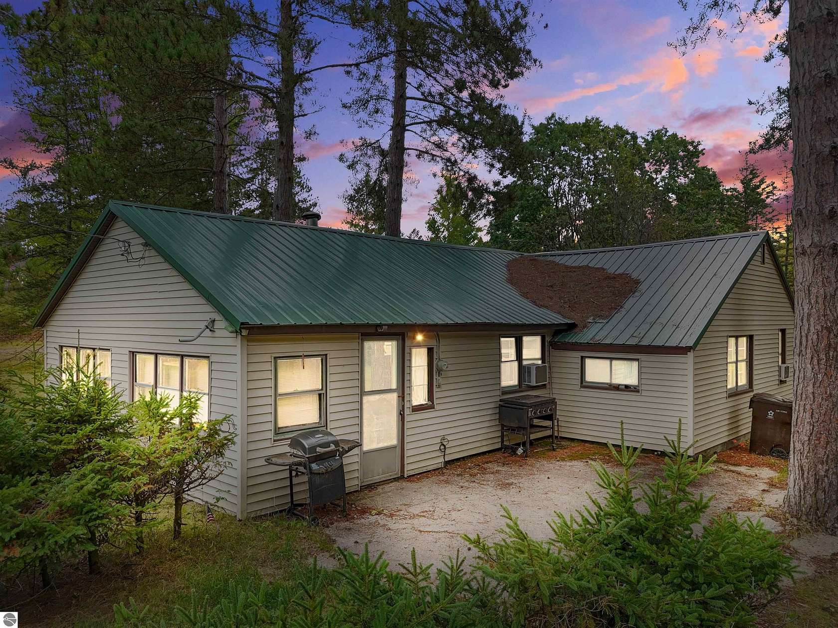 40 Acres of Recreational Land with Home for Sale in Lake City, Michigan