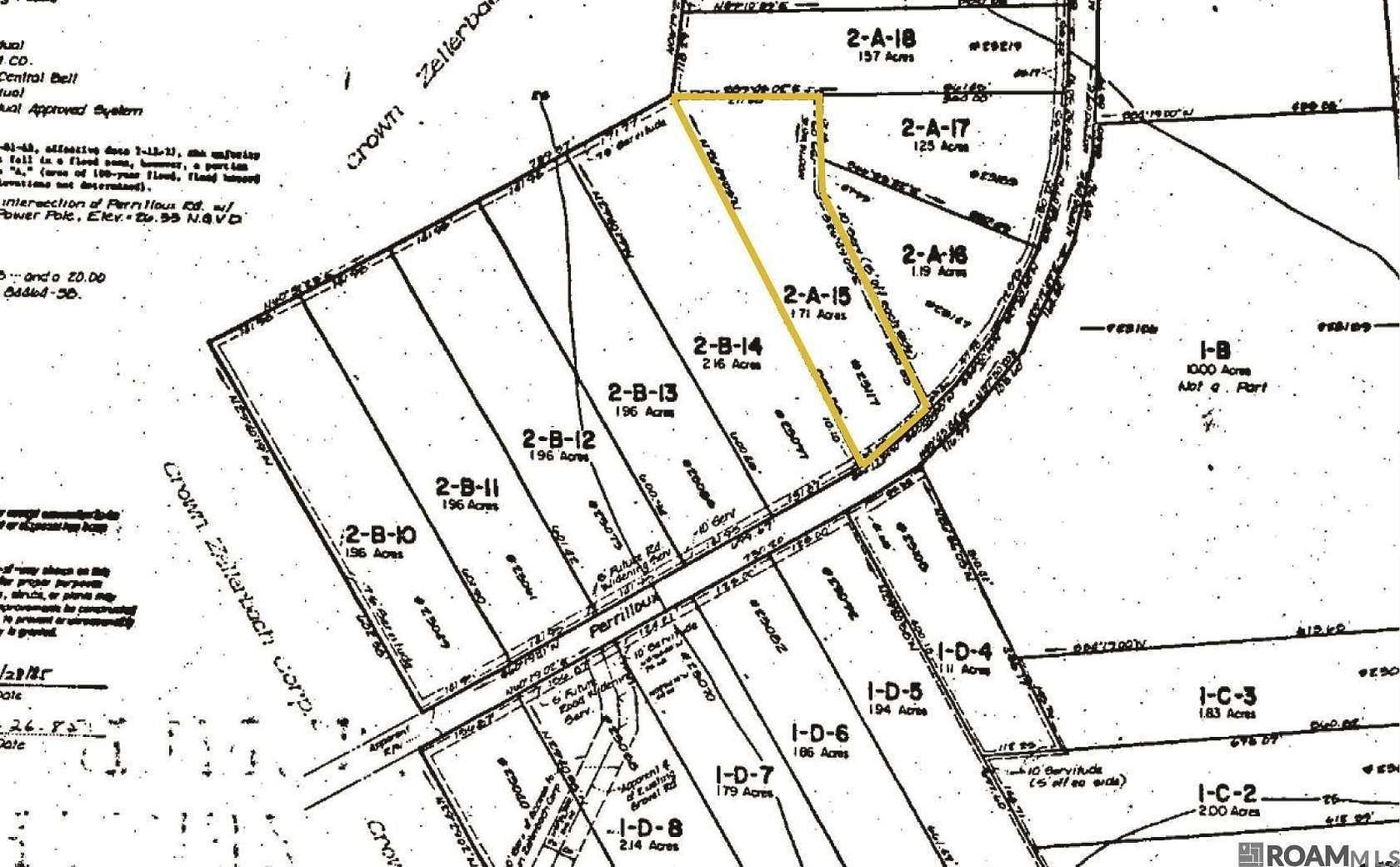 1.7 Acres of Land for Sale in Livingston, Louisiana