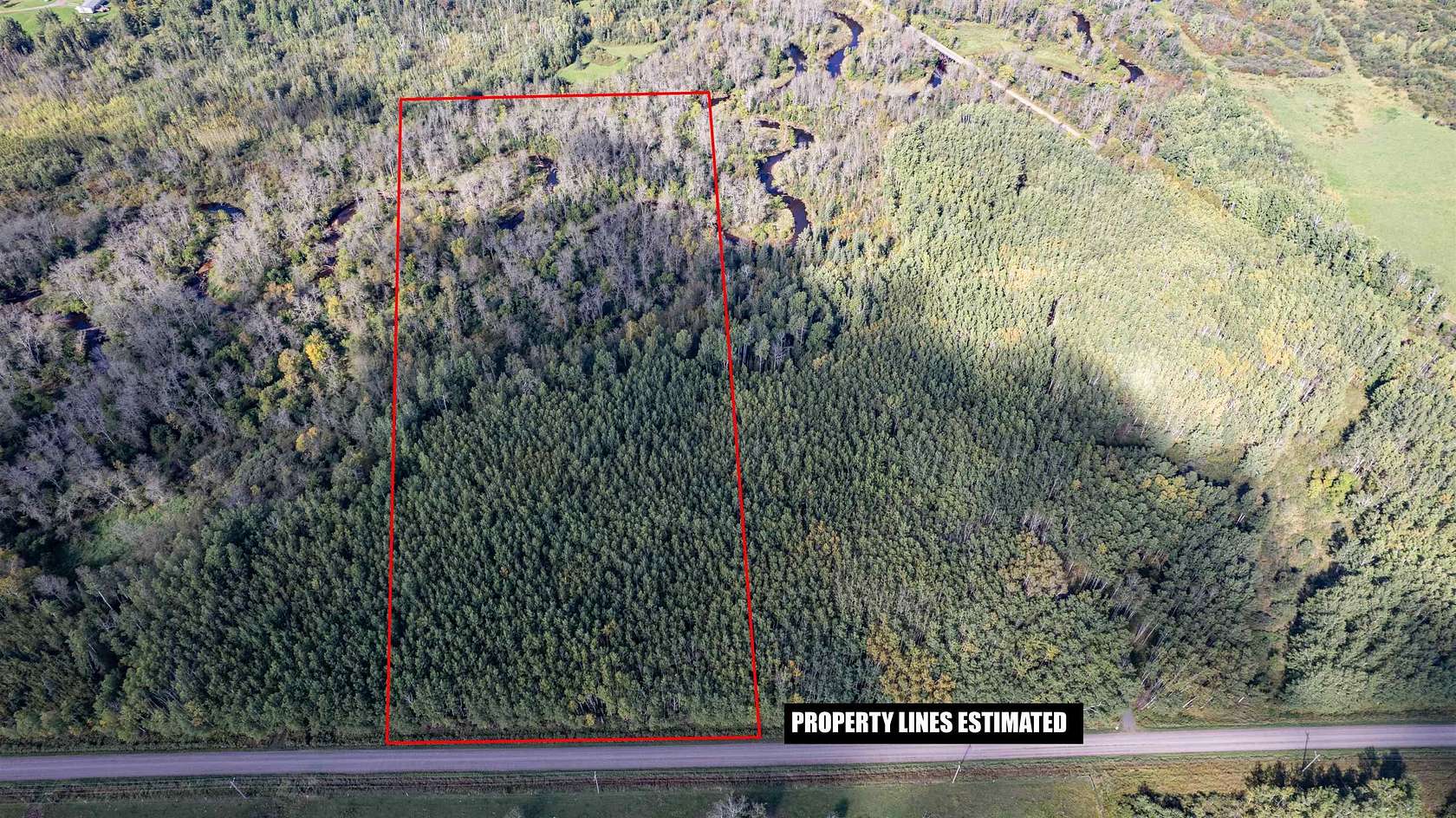 10 Acres of Recreational Land for Sale in South Range, Wisconsin