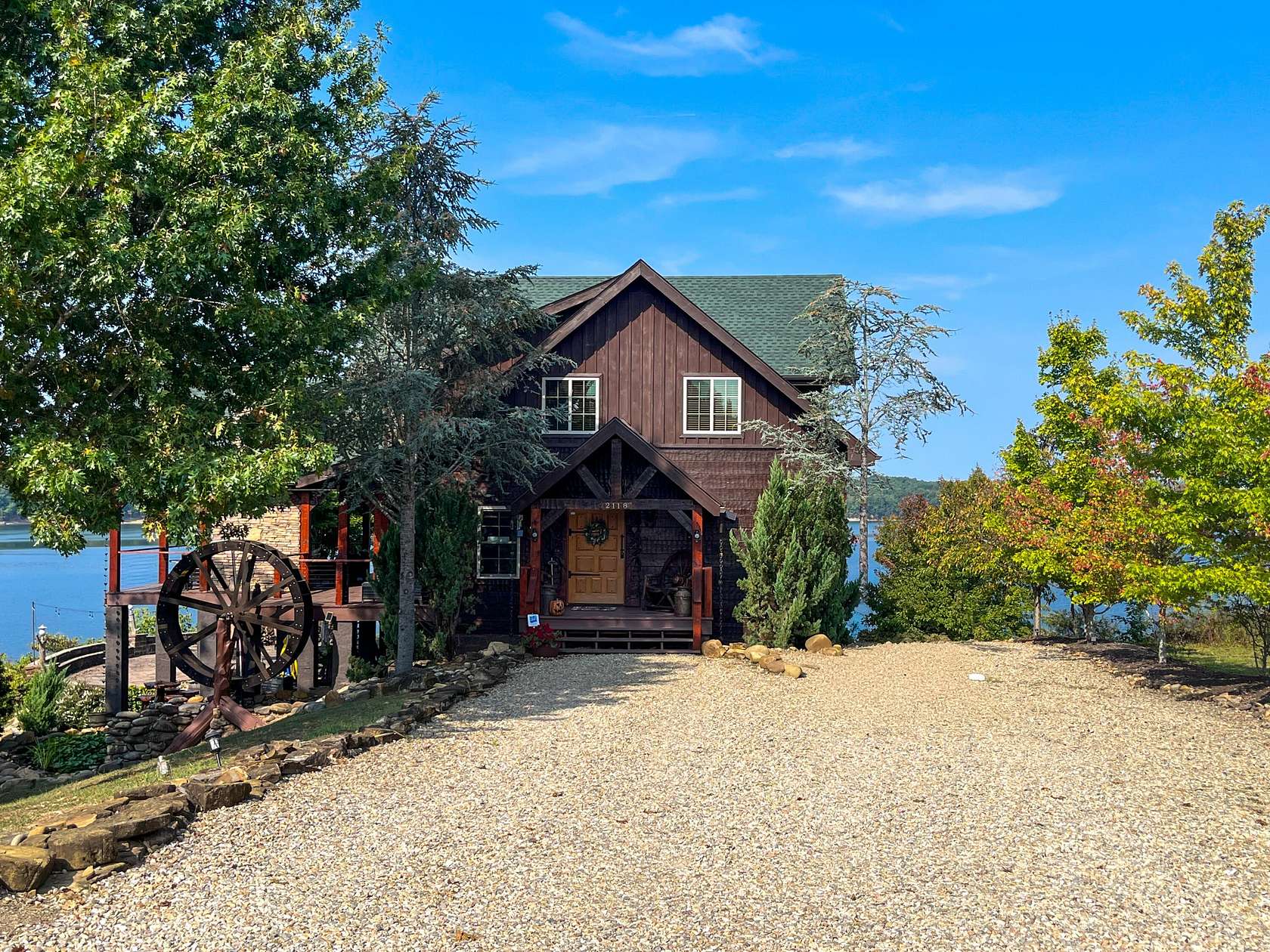 28 Acres of Recreational Land with Home for Sale in Dandridge, Tennessee