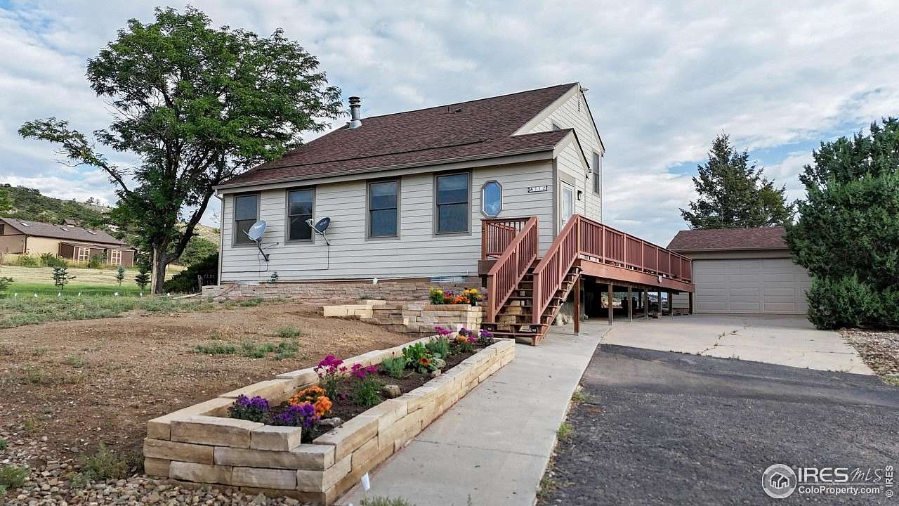 2 Acres of Residential Land with Home for Sale in Loveland, Colorado