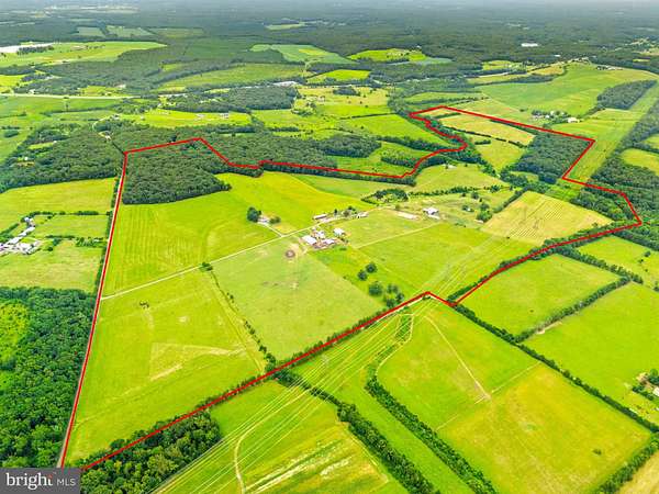 49.4 Acres of Land with Home for Sale in Bealeton, Virginia