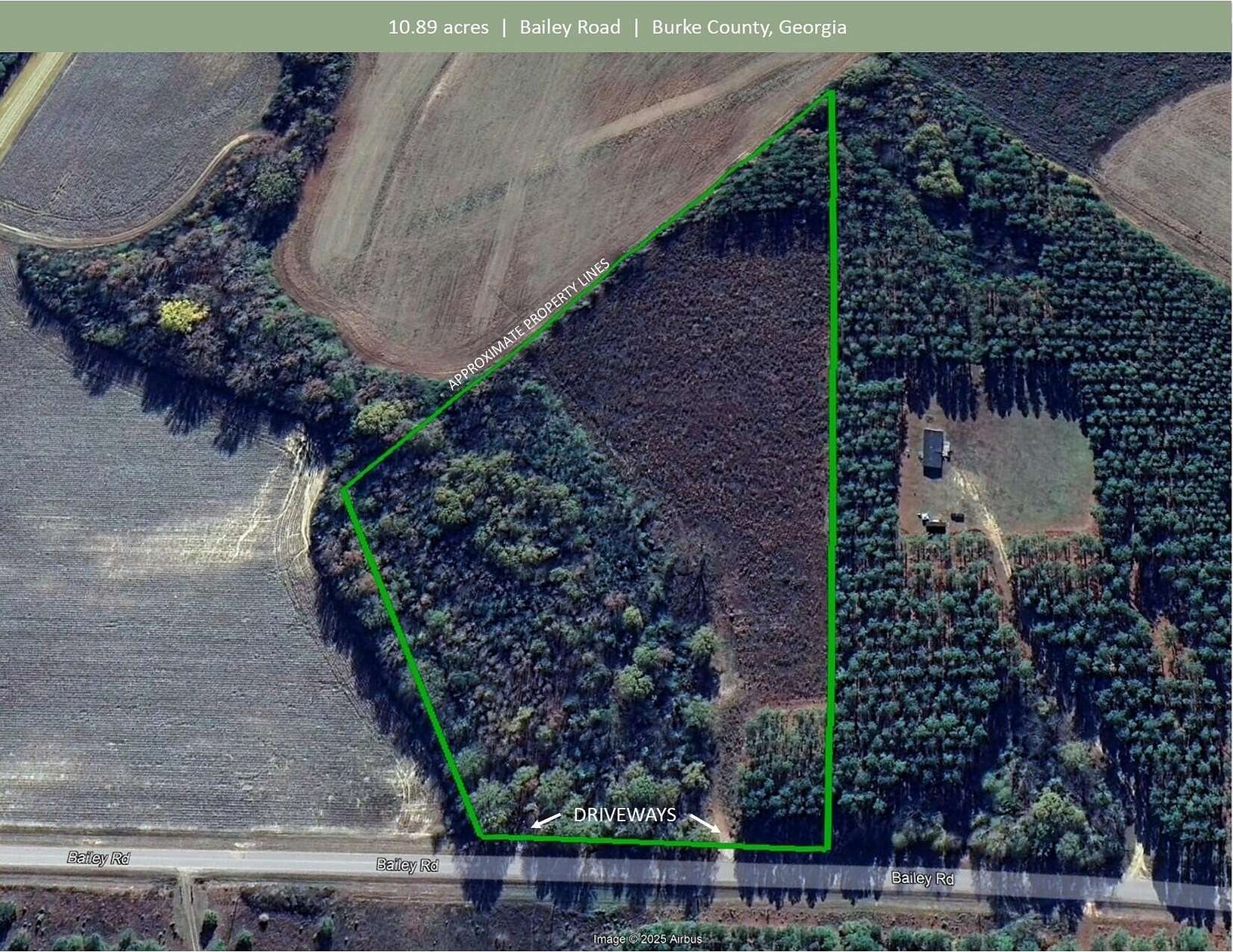 11 Acres of Land for Sale in Louisville, Georgia