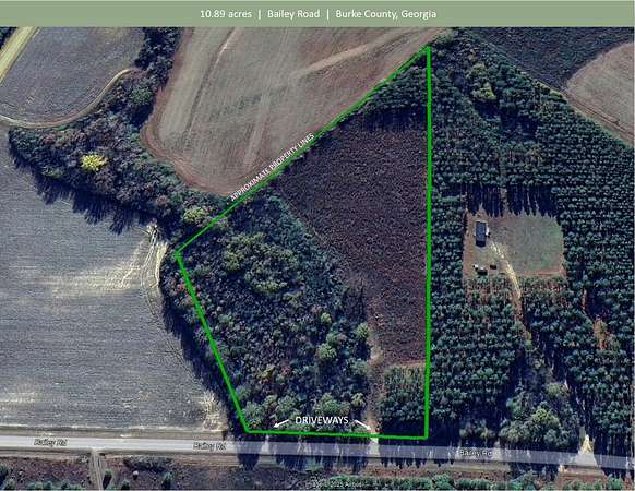 11 Acres of Land for Sale in Louisville, Georgia