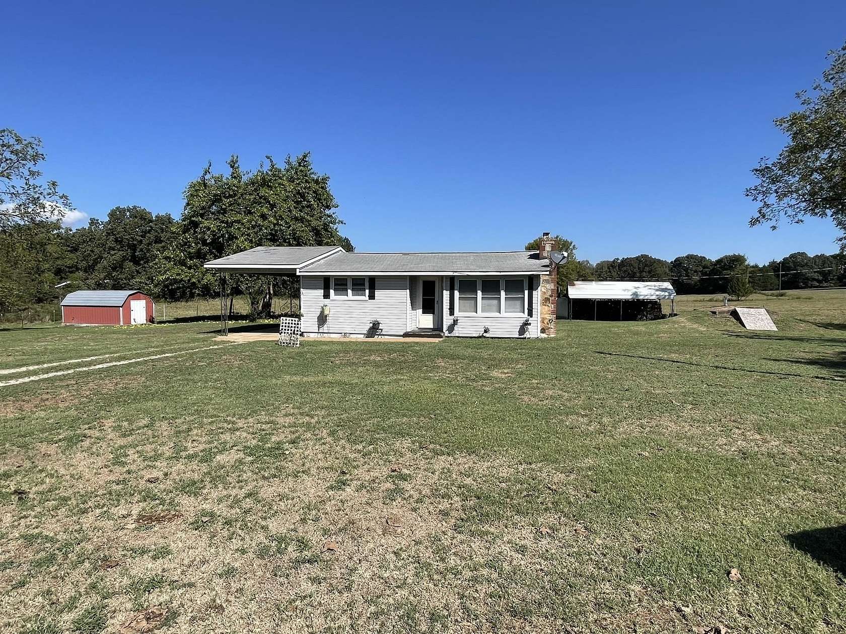 85 Acres of Land with Home for Sale in Franklin, Arkansas