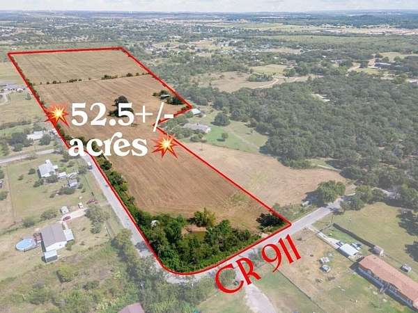 52.5 Acres of Mixed-Use Land for Sale in Joshua, Texas