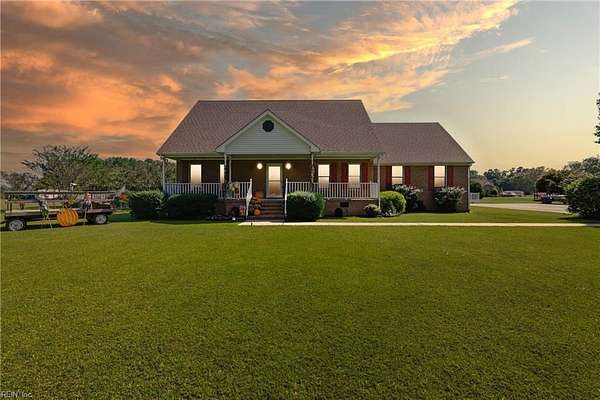 5.73 Acres of Residential Land with Home for Sale in Suffolk, Virginia