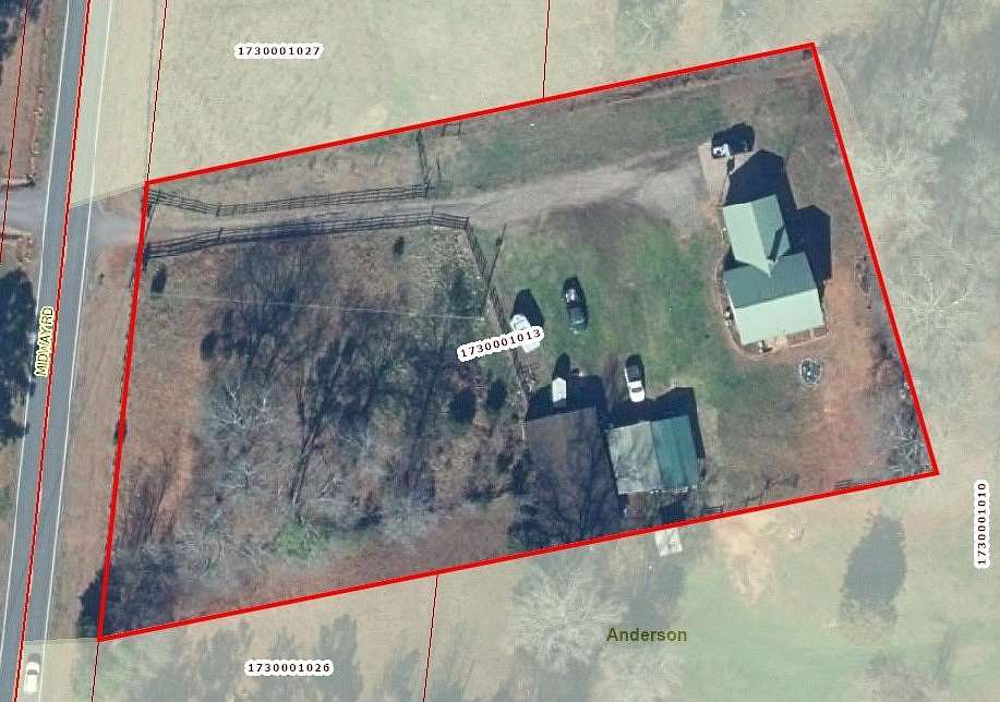 1.87 Acres of Residential Land with Home for Sale in Anderson, South Carolina