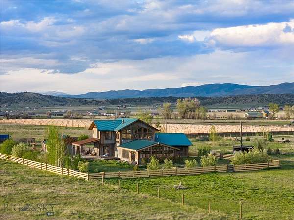 9 Acres of Land with Home for Sale in Three Forks, Montana