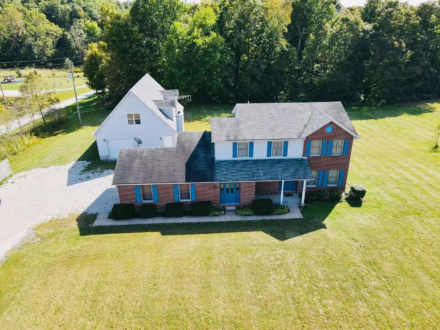 3 Acres of Residential Land with Home for Sale in Holton, Indiana