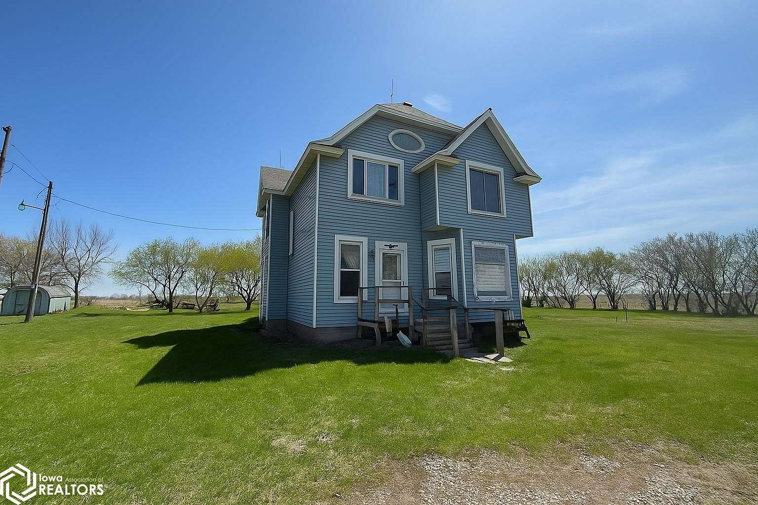 6 Acres of Residential Land with Home for Sale in Eagle Grove, Iowa