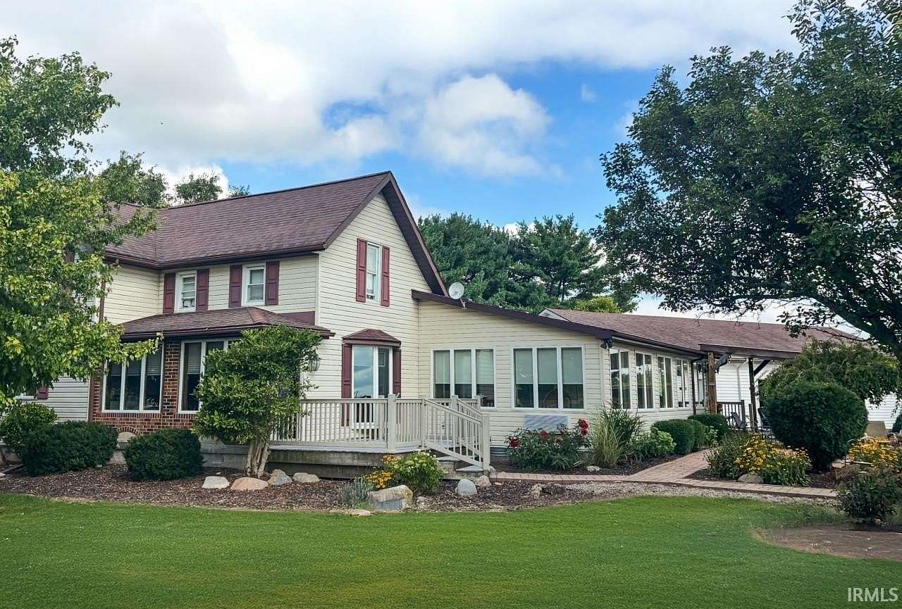 2.48 Acres of Residential Land with Home for Auction in Markle, Indiana